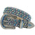 Luxe Premium Studded Rhinestone Belt Saphire